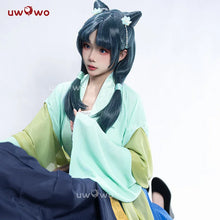 Load image into Gallery viewer, IN STOCK UWOWO Maomao Cosplay Anime The Apothecaryy Diariess Maomao Frog Green Hanfu Style Hunt Cosplay Costume New suit
