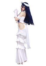 Load image into Gallery viewer, In Stock DAZCOS Anime Overlord Albedo Cosplay Costume Halloween Christmas Costume Cos Women White Dress Overlord Albedo Cosplay
