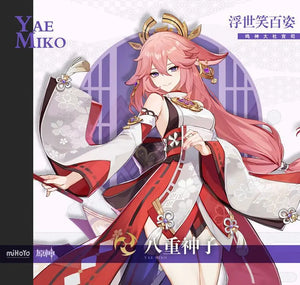 Game Impact Cosplay Yae Miko Cosplay Costumes Yae Miko Cosplay Wig Uniform Anime Chinese Style Halloween Costumes for Women