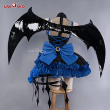 Load image into Gallery viewer, LAST BATCH UWOWO Genshin Impact Fanart Furina Focalors Black Devil Lolita Dress Cosplay Costume With Hat Halloween Costume
