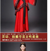 Load image into Gallery viewer, Chinese Cosplay Costume Ancient Chinese Hanfu Women Hanfu Clothes Lady Stage Hanfu Dress Chinese National Clothes
