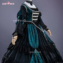Load image into Gallery viewer, UWOWO Collab Series: Ciell Cosplay Anime Black Bulterr Ciell Sieglinde Sullivan Emerald Witch Gown Cosplay Costume
