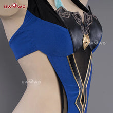 Load image into Gallery viewer, In Stock UWOWO Genshin Impact Yelan Cosplay Costume Exclusive Swimsuit Bodysuit with Accessories Hallloween Cosplay Outfits
