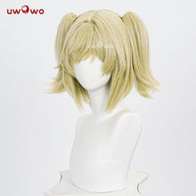 Load image into Gallery viewer, UWOWO Burnice Whita Wig Game Zenless Zone Zero ZZZ Burnice Whita Cosplay Wig with Ponytail Dark Yellow Hair Halloween Wig
