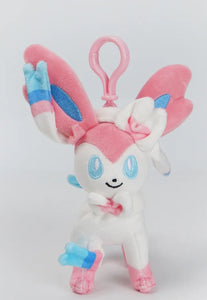 Genuine Pokemon Eevee Umbreon Espeon Kawaii Plush Toy Pendant School Bag Backpack Pendant Key Ring Doll Birthday Christmas Gift