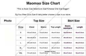 IN STOCK Maomao Cosplay Costume Wig Anime The Apothecary Diaries Pink Dress Halloween Party for Women