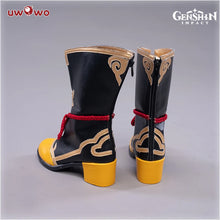 Load image into Gallery viewer, UWOWO Game Genshin Impact Xiangling Exquisite Delicacy Cosplay Cuisine Shoes Customize  Boots
