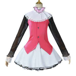 Draculaura Cosplay Costume Lolita Cos Monster girl Halloween Carnival Party Suit