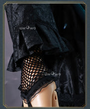 Load image into Gallery viewer, UWOWO Collab Series: Ciell Cosplay Anime Black Bulterr Ciell Sieglinde Sullivan Emerald Witch Gown Cosplay Costume
