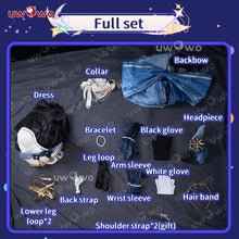 Load image into Gallery viewer, LAST BATCH UWOWO Furina Cosplay Game Genshin Impact Fanart Furina Night Gown Cosplay Costume Dress Halloween Costume
