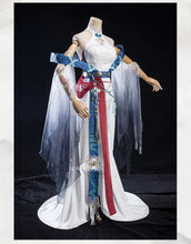 Load image into Gallery viewer, IN STOCK UWOWO Shenhe Cosplay Game Genshin Impact Fanart Shenhe &#39;Ink Feather Elegance&#39; Cosplay Costume Chinese Halloween Costume
