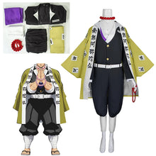 Load image into Gallery viewer, Anime Himejima Gyomei Costume Have Bracelet Male Shirt Pants Cloak Belt Robe Japanese Outfits Halloween Suit Man Women Uniform
