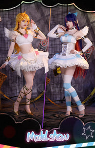 IN STOCK Stocking/Panty Cosplay Anime Panty & Stocking with Garterbelt WakuWaku-SR Women Christmas Costume Stocking Angel