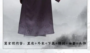 Grandmaster Of Demonic Cultivation Wei Wuxian Yi Ling Jiang Cheng Jiang Yan Li Lan Wangji Cospaly Costume Han Fu Halloween