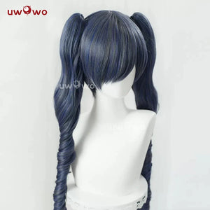 IN STOCK UWOWO Cosplay Anime Blackk Butlerr Ciel Phantomhivee Cosplay Wig Long and Short Hair Two styles