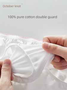 October Crystal Disposable Underwear Pure Cotton Pregnant Women Female Business Trip Travel Pack Men's Triangle Children's Boxer