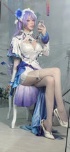 Load image into Gallery viewer, Cantarella Cosplay Wuthering Waves Costumes Sexy Women&#39;s Dress 100cm Long Purple Blue Cantarella Role-play Wigs Shoes Prop Suits

