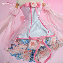Load image into Gallery viewer, UWOWO Collab Series: Sakura Cosplay Anime Sakura Flower Fairy Cosplay Costume S-XL Flower Dress Pink Dress Halloween Cos
