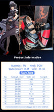 Load image into Gallery viewer, UWOWO  Game Zenless Zone Zero Cosplay /ZZZ Cosplay Ellen Joe Maid Cosplay Shoes Black Red High Heel Shoes Size 35-45
