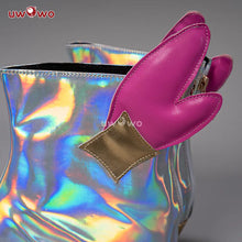 Load image into Gallery viewer, UWOWO League of Legends/LOL Costume Star Guardian Kai'Sa SG Kaisa Cosplay Shoes Boots
