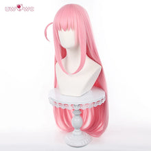 Load image into Gallery viewer, IN STOCK UWOWO Gotouu Hitorii Wig Cosplay Hitorii Cosplay Hair Costume JK Uniform Pink Jacket Long Wig
