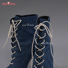 Load image into Gallery viewer, LAST BATCH UWOWO Furina Cosplay Shoes Genshin Impact Fanart Furina Cute Bunny Suit Cosplay Boots Footwear
