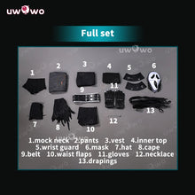 Load image into Gallery viewer, UWOWO Collab Series: Game Ghost Face Cosplay Costume Outfit With Masl S-2XL Halloween Costume
