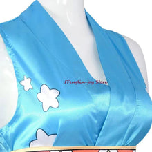 Load image into Gallery viewer, Anime Wano Country Nami Cosplay Costumes Kimono Dress Halloween Costumes for Women Vestido Role Play Suit Clothing
