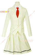 Load image into Gallery viewer, Anime WataMote Tomoko Kuroki Cosplay Costume Women Yellow Jk Skirt High School Convention Uniform Socks Tie Set
