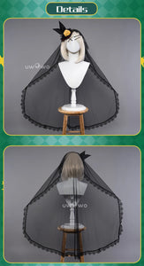 IN STOCK UWOWO Cosplay Kagaminee Rinn x Rascal Collab Witchh Gothicc Halloween Cosplay Costume
