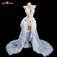 Load image into Gallery viewer, PRE SALE UWOWO Cheshire Cosplay Game Azur Lane Cheshire Oath Wedding Dress Bride Boudoir Cosplay Costume Halloween Costume
