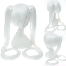 Load image into Gallery viewer, Cosplay Wig Long Heat Resistant Synthetic Hair Clip Ponytails Wigs
