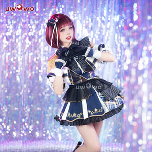 UWOWO Anime Oshii no Ko Arimaa Kana Cosplay Military Lolita Idoll Stagee Performance Masterr Cosplay Halloween Costume