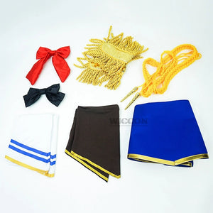 Game Umamusume: Pretty Derby Daiwa Scarlet Cosplay Costume Wig Ears Anime Uma Musume Racing Association Dress Hallowen Suit tail