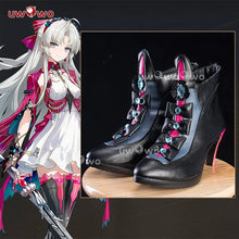 Load image into Gallery viewer, UWOWO Carlotta Shoes Game Wuthering Waves Carlotta Montelli  Cosplay Shoes Black shoes Woman Size 36-43

