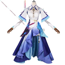 Load image into Gallery viewer, Cantarella Cosplay Wuthering Waves Costumes Sexy Women&#39;s Dress 100cm Long Purple Blue Cantarella Role-play Wigs Shoes Prop Suits
