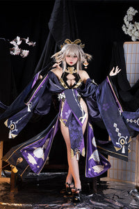 PRE-SALE UWOWO X DISHWASHER1910 Genshin Impact Fanart Yae Miko Alter Kimono Style Cosplay Costume