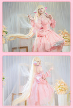 Load image into Gallery viewer, LAST BATCH UWOWO Anime/Mangaa Chii Cosplay Costume Lolita Pink Dress with Bowknot Clamp Halloween Christmas Chii Costumes Outfit

