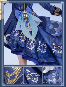 IN STOCK Furina Focalors Cosplay Costume Game Genshin Impact WakuWaku-SR Fontaine Furina Focalors Women Cute Cosplay Costume Hat