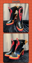 Load image into Gallery viewer, UWOWO Mavuika Shoes Game Genshin Impact Mavuika “Pyro Archon” Cosplay Shoes High Heel Size 35-45
