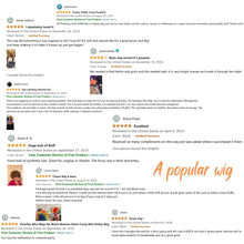 Load image into Gallery viewer, Kamado Nezuko Cosplay Wig Long Curly Black Orange Brown Gradient Ombre Hair Heat Resistant Synthetic Anime Wigs
