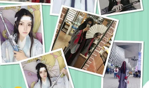 Grandmaster Of Demonic Cultivation Wei Wuxian Yi Ling Jiang Cheng Jiang Yan Li Lan Wangji Cospaly Costume Han Fu Halloween