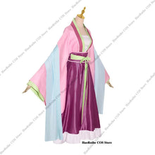 Load image into Gallery viewer, IN STOCK Maomao Cosplay Costume Wig Anime The Apothecary Diaries Pink Dress Halloween Party for Women

