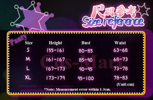 Cos-Mart Anime Panty & Stocking With Garterbelt Panty/Stocking Cosplay Costume Combat Dress Activity Party Role Play Clothing