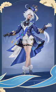 IN STOCK Furina Focalors Cosplay Costume Game Genshin Impact WakuWaku-SR Fontaine Furina Focalors Women Cute Cosplay Costume Hat