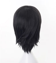 Load image into Gallery viewer, HOLOUN Jujutsu JJK Manga Anime Yuta Okkotsu Cosplay Costume Wig Jacket Black Pants Uniform Rose Net Synthetic Halloween
