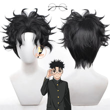 Load image into Gallery viewer, Anime Dandadan Ken Takakura Cosplay Costume Wig Okarun School Uniform Black Jacket Gakuran Outfit Glasses Halloween Women Men
