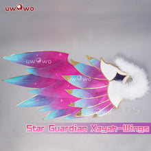 Load image into Gallery viewer, In Stock UWOWO Star Guardian Xayah Cosplay Costume League of Legends/LOL: SG Xayah Cosplay With Wings Halloween Costumes SG

