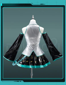IN STOCK Mikuu Cosplay Costume DokiDoki-R Mikku Cosplay Women Cute Short Dress Costume Mikuu Cosplay Halloween