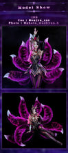 Load image into Gallery viewer, IN STOCK UWOWO League of Legend Cosplay Ahri Costume LOL Coven Ahri Costume with Ears Halloween Costume Ahri Witch Women Dress
